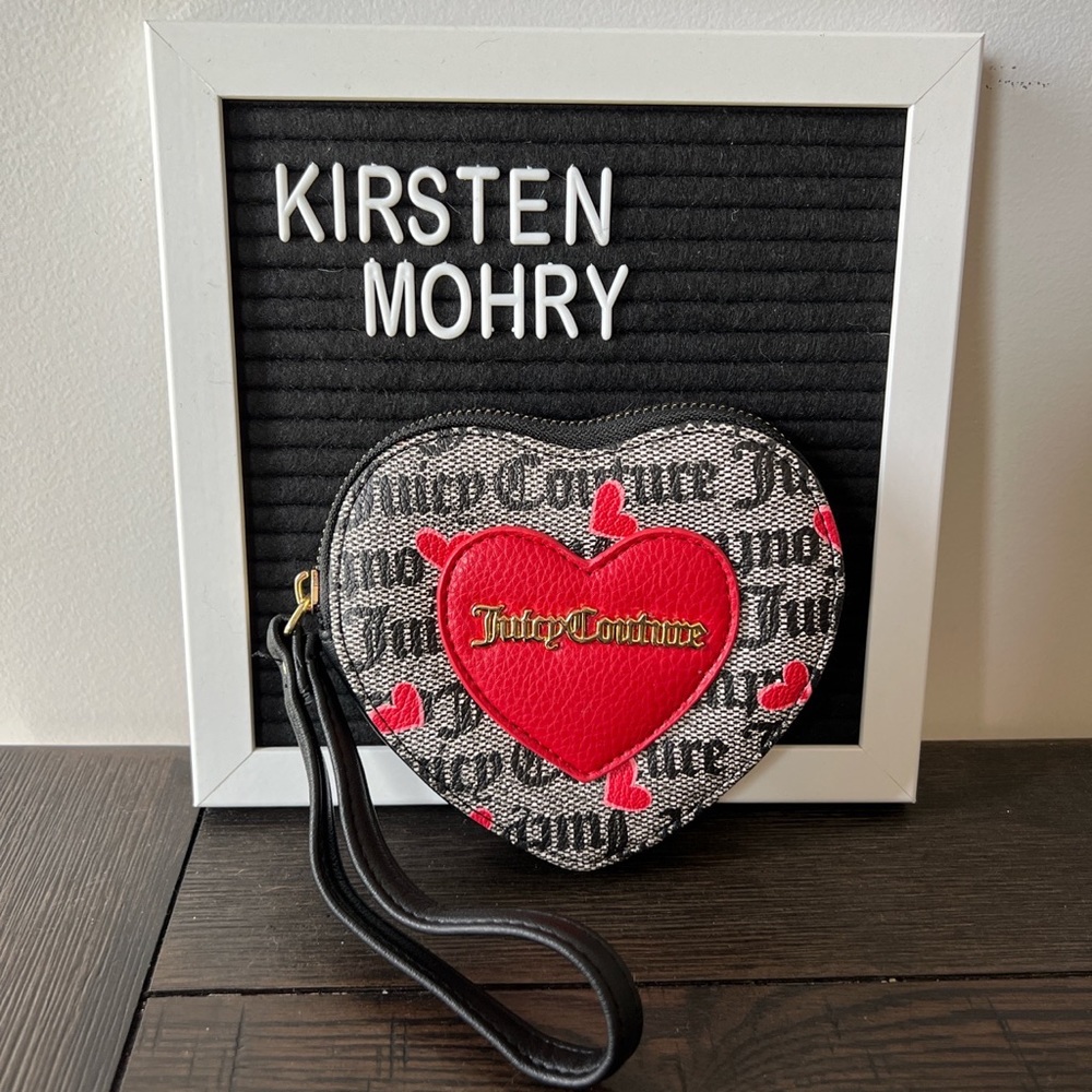 Juicy couture heart wallet